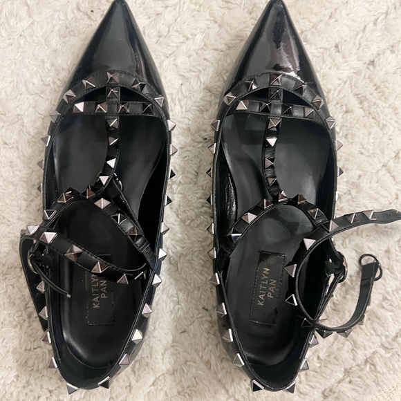 Kaitlyn Pann Rockstud Flats - Picture 1 of 5
